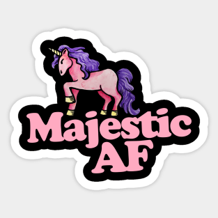 Majestic AF Sticker